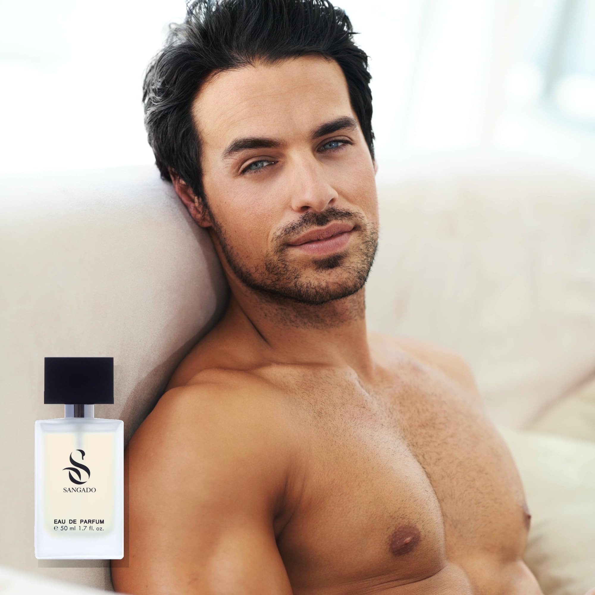 SANGADO Atlantis, Parfüm für Herren (eau de parfum), 8-10 Stunden Langanhaltend, Luxuriös Duftendes, 50 ml, Code: 689 2