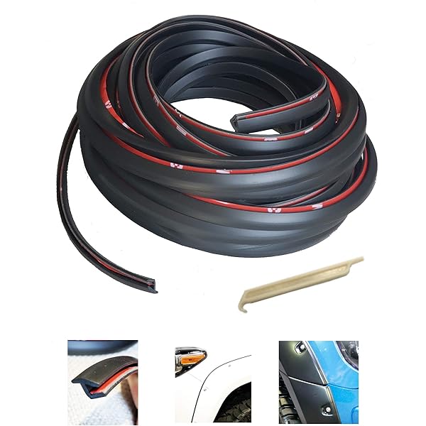 Fender Flares Edge Trim, Fender Flare Rubber Seal For Car And Truck