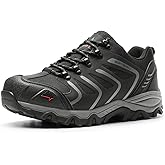 NORTIV 8 Men's Low Top Waterproof Hiking Shoes Trekking Trails Outdoor Work Shoes