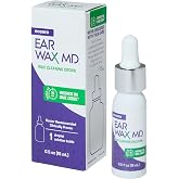 eosera Ear Wax MD Ear Wax Dissolving Drops - 15 mL | Fast-Acting Earwax Cleaning for Blocked, Clogged Ears - Cleaning Solution for Adults and Kids - Ages 2+