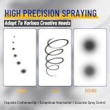 Fengda FE-183K Precision Dual Action Airbrush Set 0.3/0.5/0.8mm Gravity Feed view 7