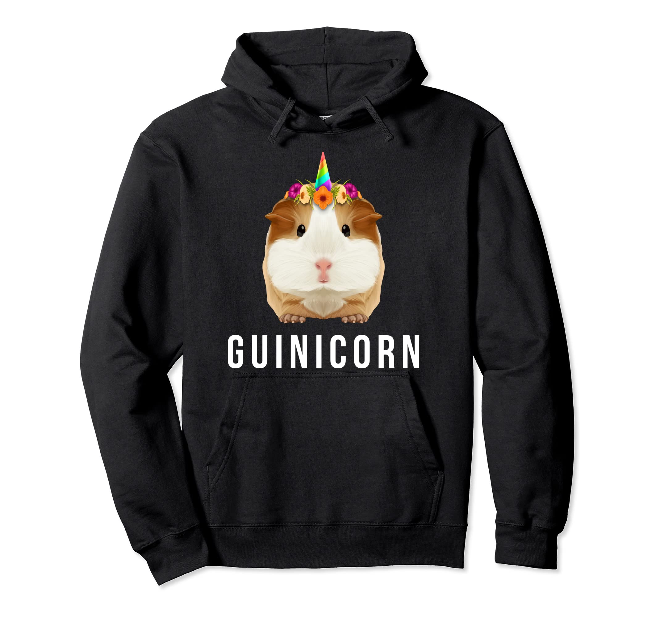 Guinea Pig Unicorn Guinicorn Clothing Accessories Guinea Pig Pullover Hoodie