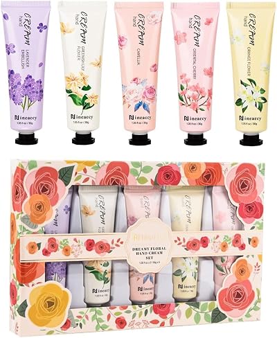 Nineaccy Hand Cream Vegan Friendly 5 x 30ml Daily Moisturising Set