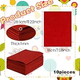 Divina Vitae Felt Sheets 7x11 Inches 10 Pack Red Black White Green Brown view 7