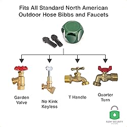 Flow Security Systems Faucet Lock II | Magnetic Key