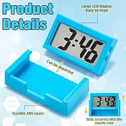 Frienda 6 Pieces Mini Digital Clock Small Digital