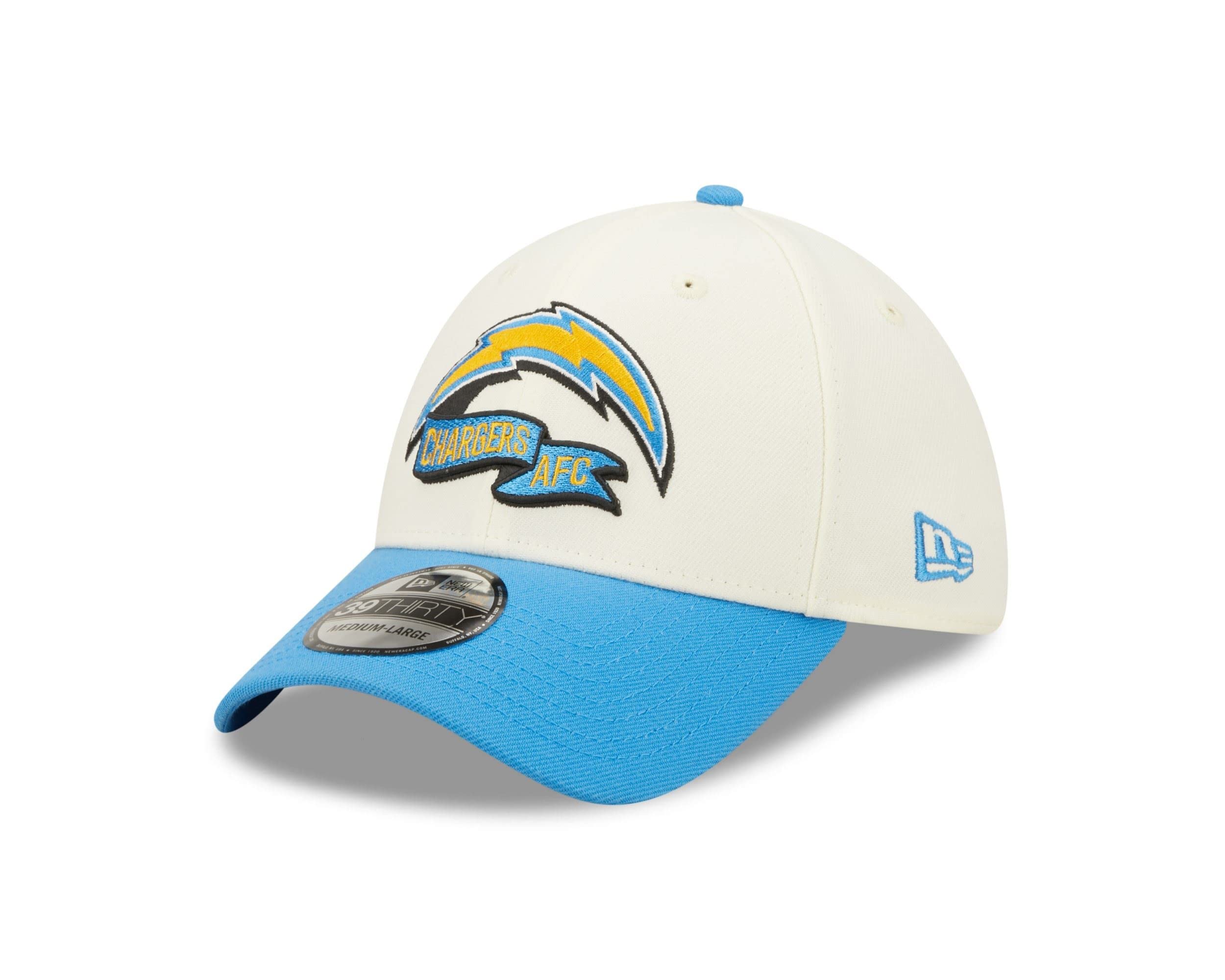 New Era 39Thirty Cap - Sideline 2022 Los Angeles Chargers - S/M Beige
