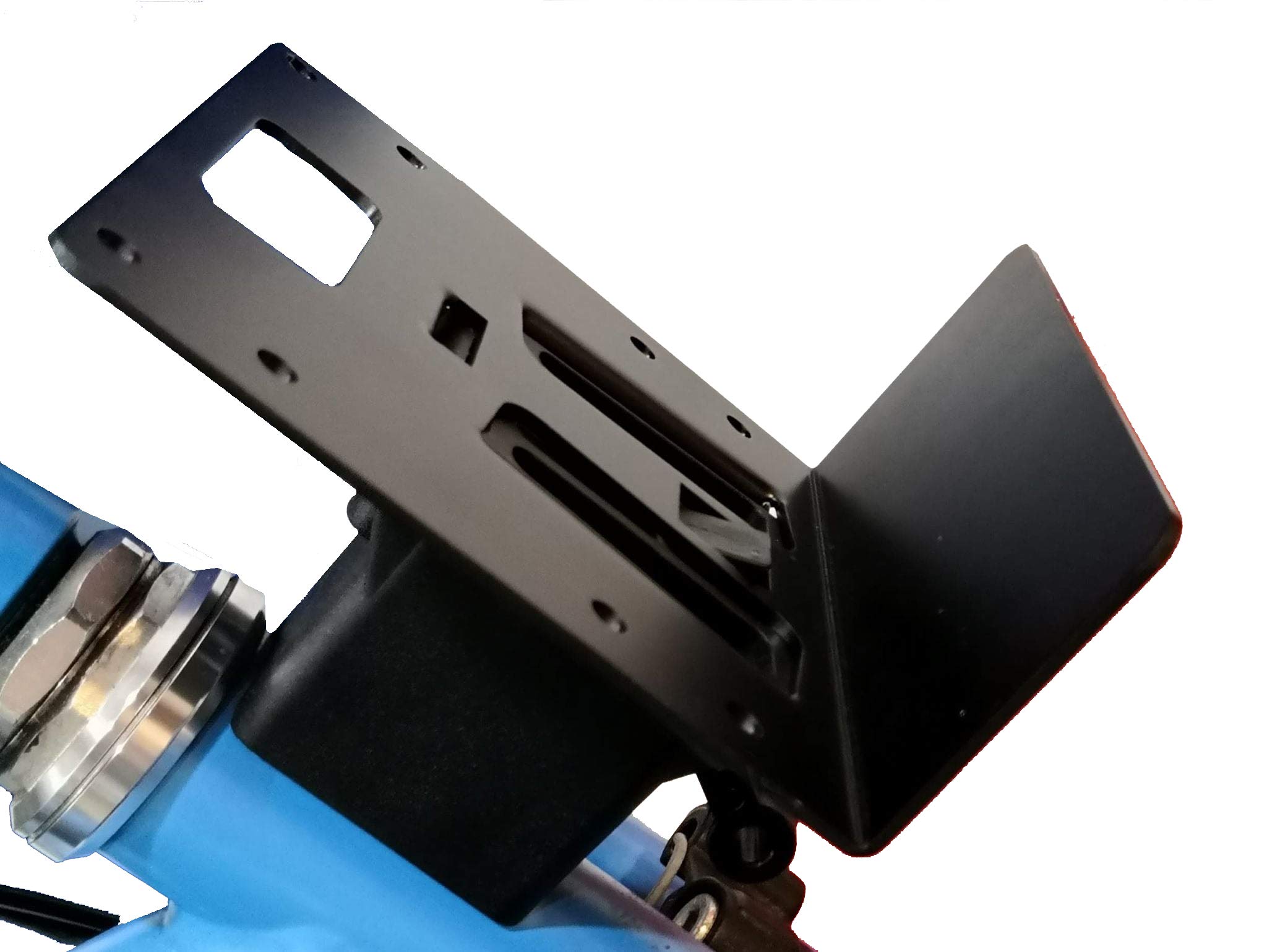 Trigo Unisex Trigo Bag Adapter for Brompton (Use Your Bag Without the Frame) 120x110mm L-shape bike part, Black, One Size UK