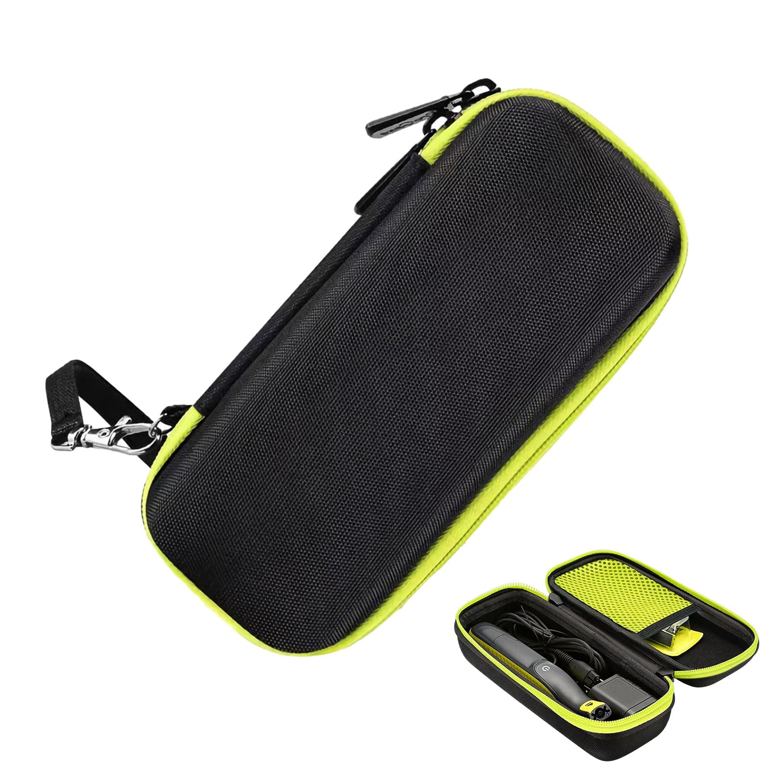 Eophmi for Philips One Blad Case, Hard Travel Case for Philips, Shaver Carrying Case, Waterproof Razor Storage Case for Philips Norelco One Blad 360/Pro, Hatteker, Wahl, Braun Series 3/5/7/9