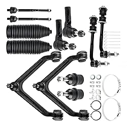 KAC Front Upper Control Arms with Ball Joint Tie