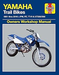 Yamaha PW, RT, TT-R & XT225/350 Trailbikes