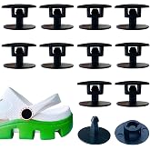 Lopau Strap Button Replacement Rivets for Croc EVA Clogs Beach Shoes | Strap-button replacement sets for EVA clogs, rivet repair parts for worn or missing fasteners