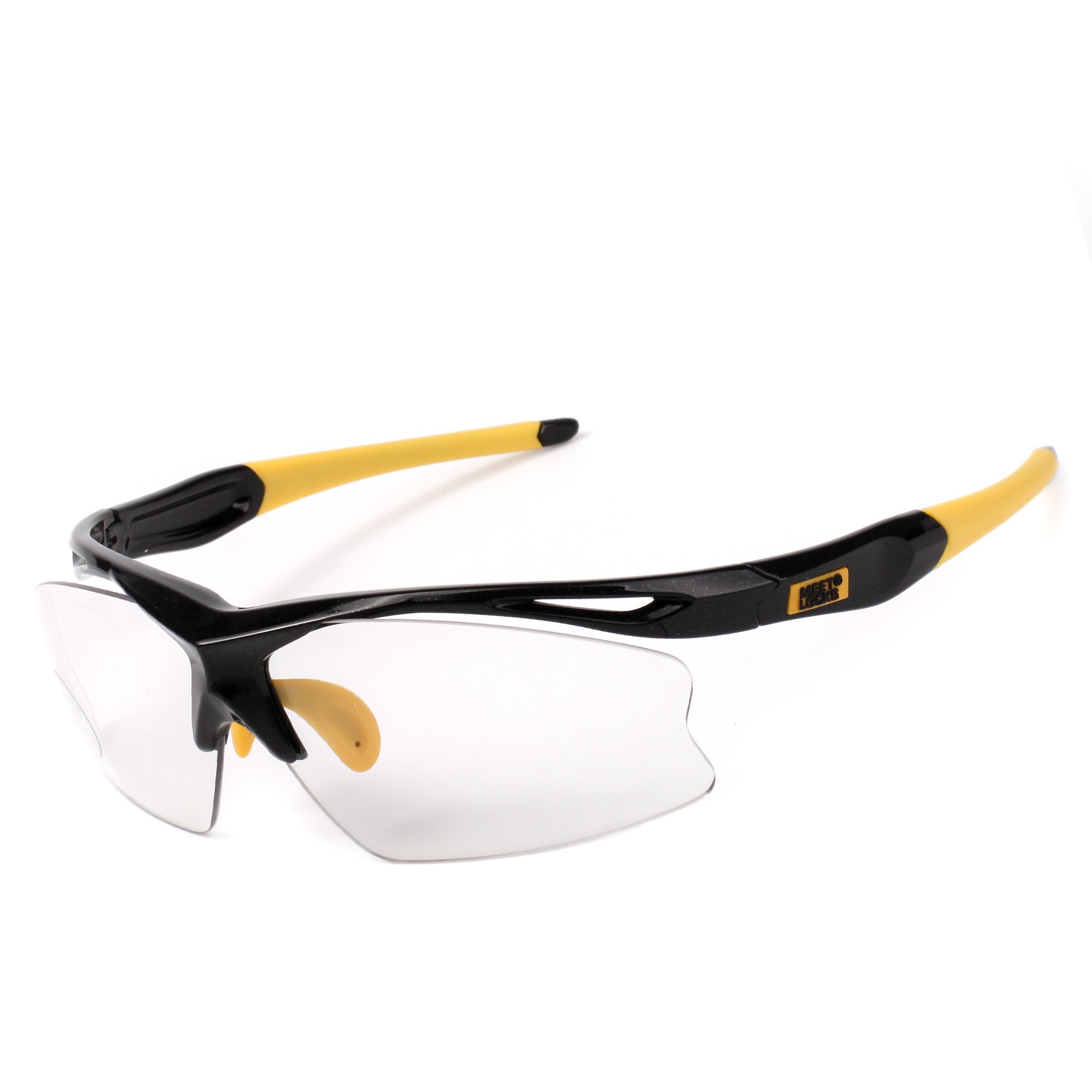 MEETLOCKS Photochromic Cycling Glasses TR90 Frame with Silicon Color Changing Lenses Sports Sunlgasses for All Outdoor Activities