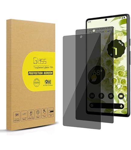 Amazon.com: AISELAN for Google Pixel 6 Privacy Screen Protector,[2