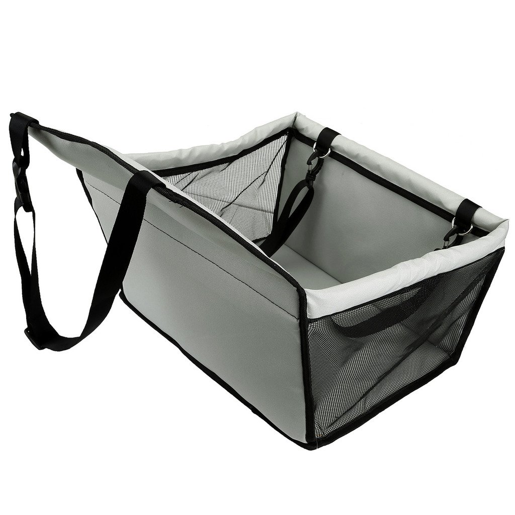 Mogoko Sac de Transport animeaux pour Voiture - Oxford - Spécial pour Voiture - Gris