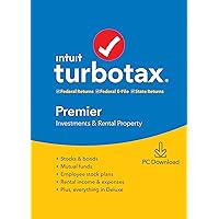 TurboTax Premier + State 2019 Tax Software [Amazon Exclusive] [PC Download]