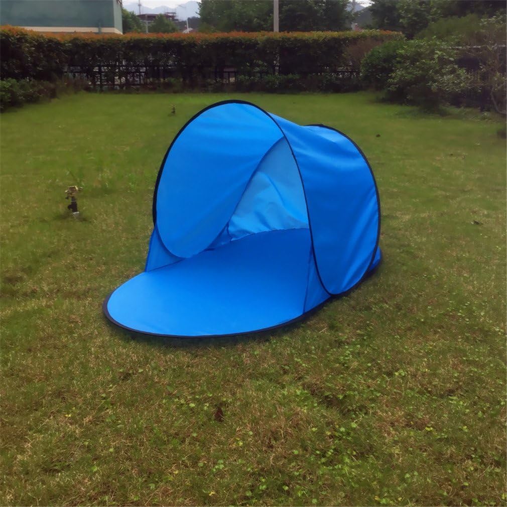 Mexidi Outdoor Foldable Beach Personal Sun Protection Shelter Portable Adjustable Sunbathing Tent Pop Up Face Shade Cover Canopy Anti-Mosquito Tent