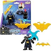Fisher-Price Imaginext DC Super Friends, Metal Force Action Figure &amp; Accessories Set, Includes 3-inch Batman with Spinning Blade