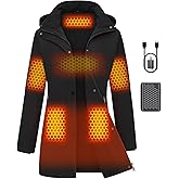 Graphene Women Heated Jacket 12V Fast Charge 18400mAh Large Capacity
