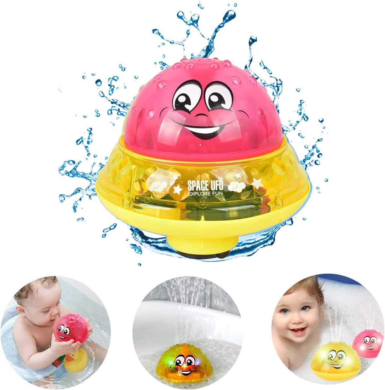 water spray space ufo