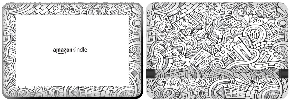 Get it Stick it SkinTabAmaFireHD89_92 Unique Skin for 8.9-Inch Amazon Kindle Fire HD