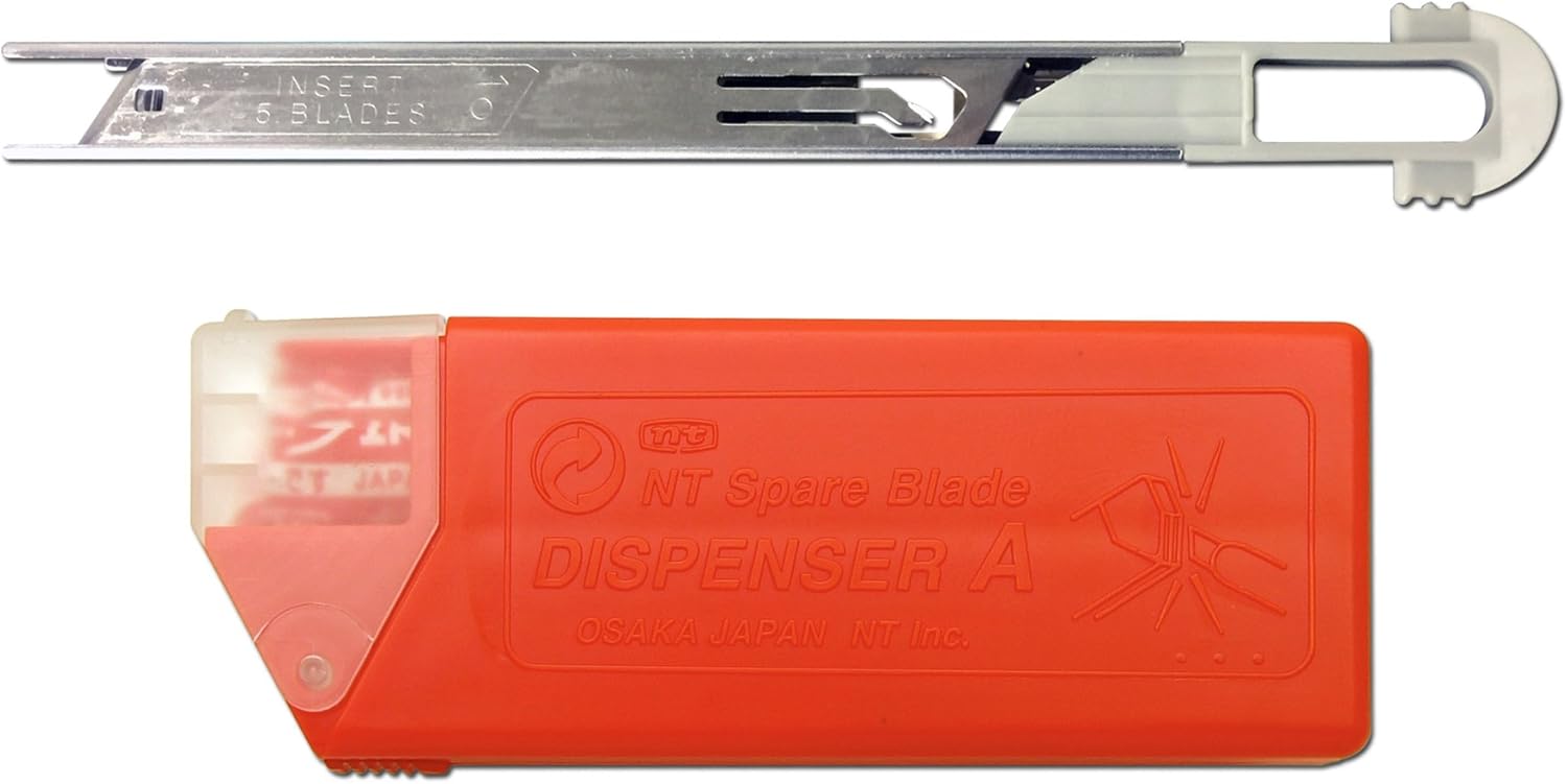 NT CUTTER Upgrade Kit for A551P, 30Degree Blade Cartridge with BAD