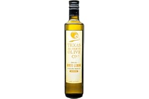 TEXAS HILL COUNTRY OLIVE CO. White Lemon Balsamic Vinegar - Gourmet Barrel Aged Infused Balsamic Vinegar - Great for Dressing Dipping Glazing - No Artificial Flavors or Added Sugar - Made in Texas (16.9 oz)