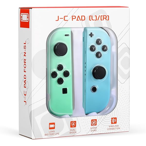 Amazon.com: Nintendo Joy-Con (L) - Neon Blue Switch : Nintendo