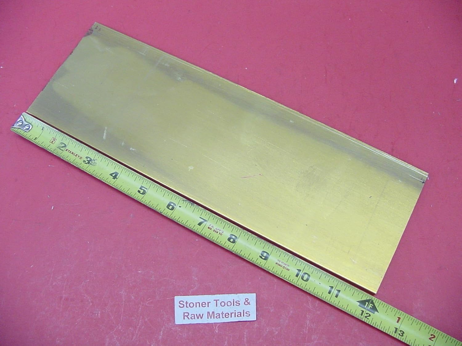 1/4x 3 C110 COPPER BAR 12 long Solid Flat Bar Extruded Mill Bar Stock