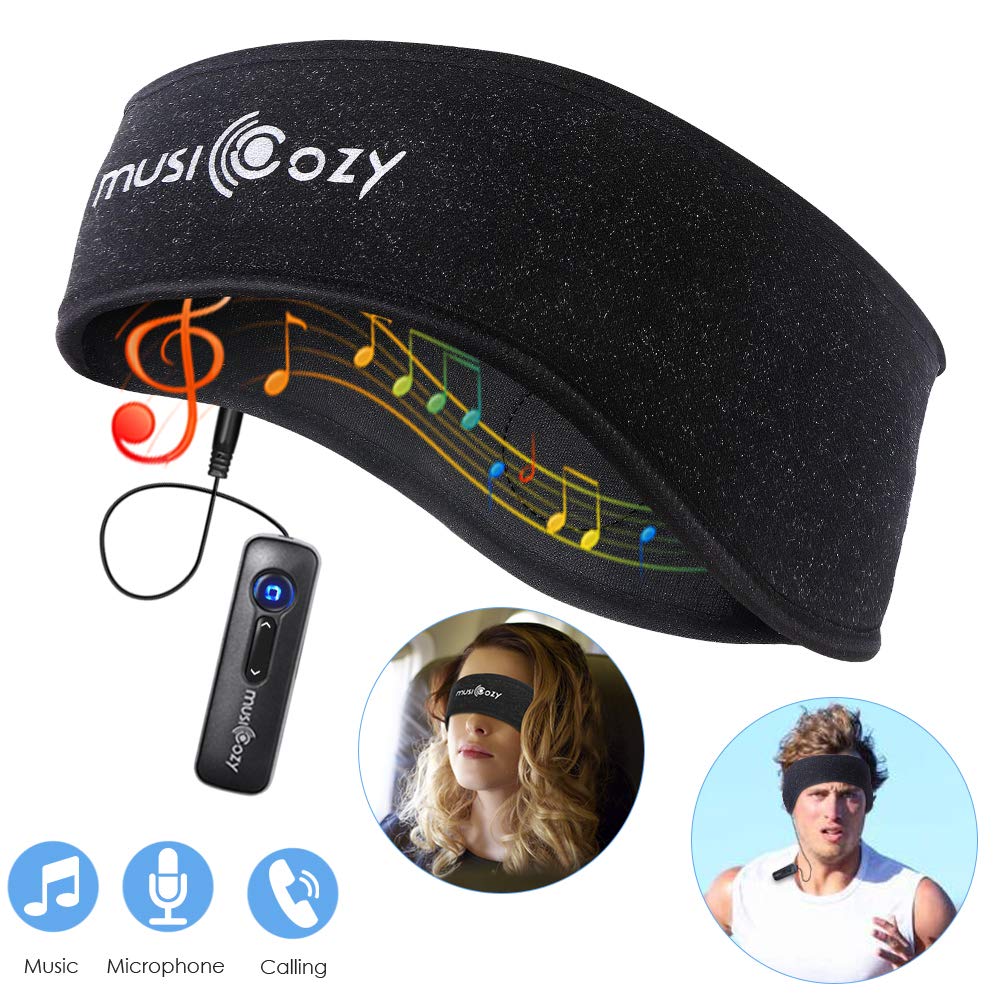 LCdolida Bluetooth Headband Sleep Headphones, Wireless Sports Music