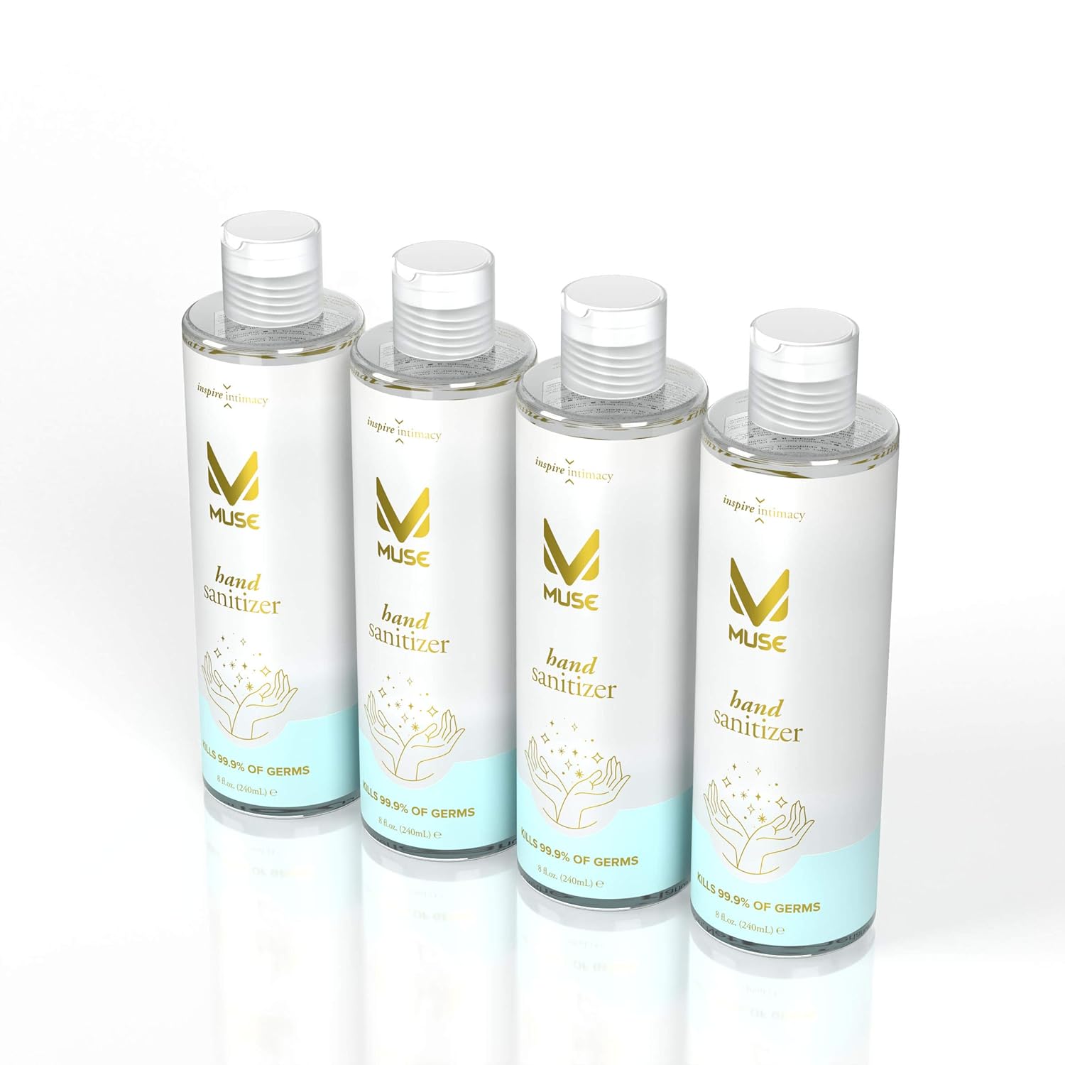 Muse Hand Sanitizer - Kills 99.9% of the germs (62% Alcohol, 8 Ounce) : Beauty