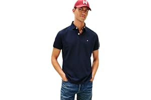 Tommy Hilfiger Men's Short Sleeve Cotton Pique Polo Shirt in Regular Fit