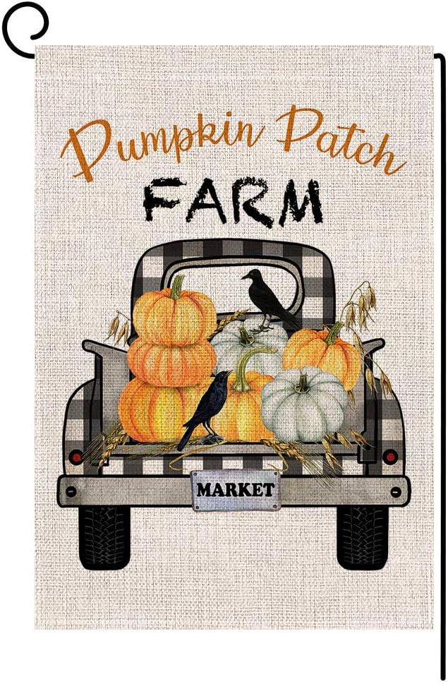 Best Fall Garden Flags Buffalo Check And Burlap