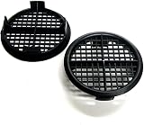 TIMCO Timloc Push-in Soffit Vents 70mm Black Pack of 10 view 2