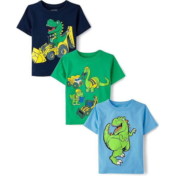 T-shirt Garçon The Children's Place – Taille 5T, Multicolore, Bon État Occasion