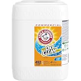Arm &amp; Hammer plus OxiClean Liquid Laundry Detergent Professional, Fresh Scent, 5 Gallon (Pack of 1) 492 Loads