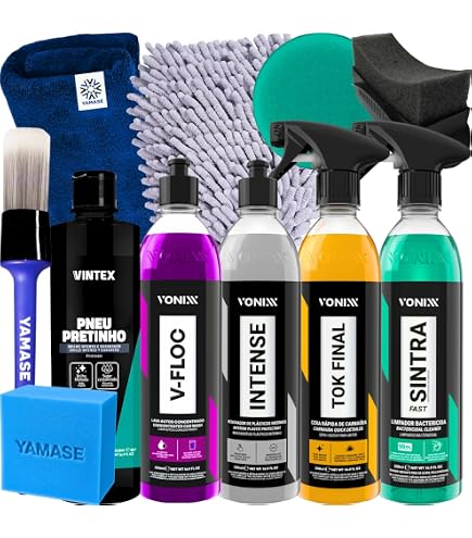 Kit Lavagem Completa Shampoo Cera Tok Final Intense Sintra Fast