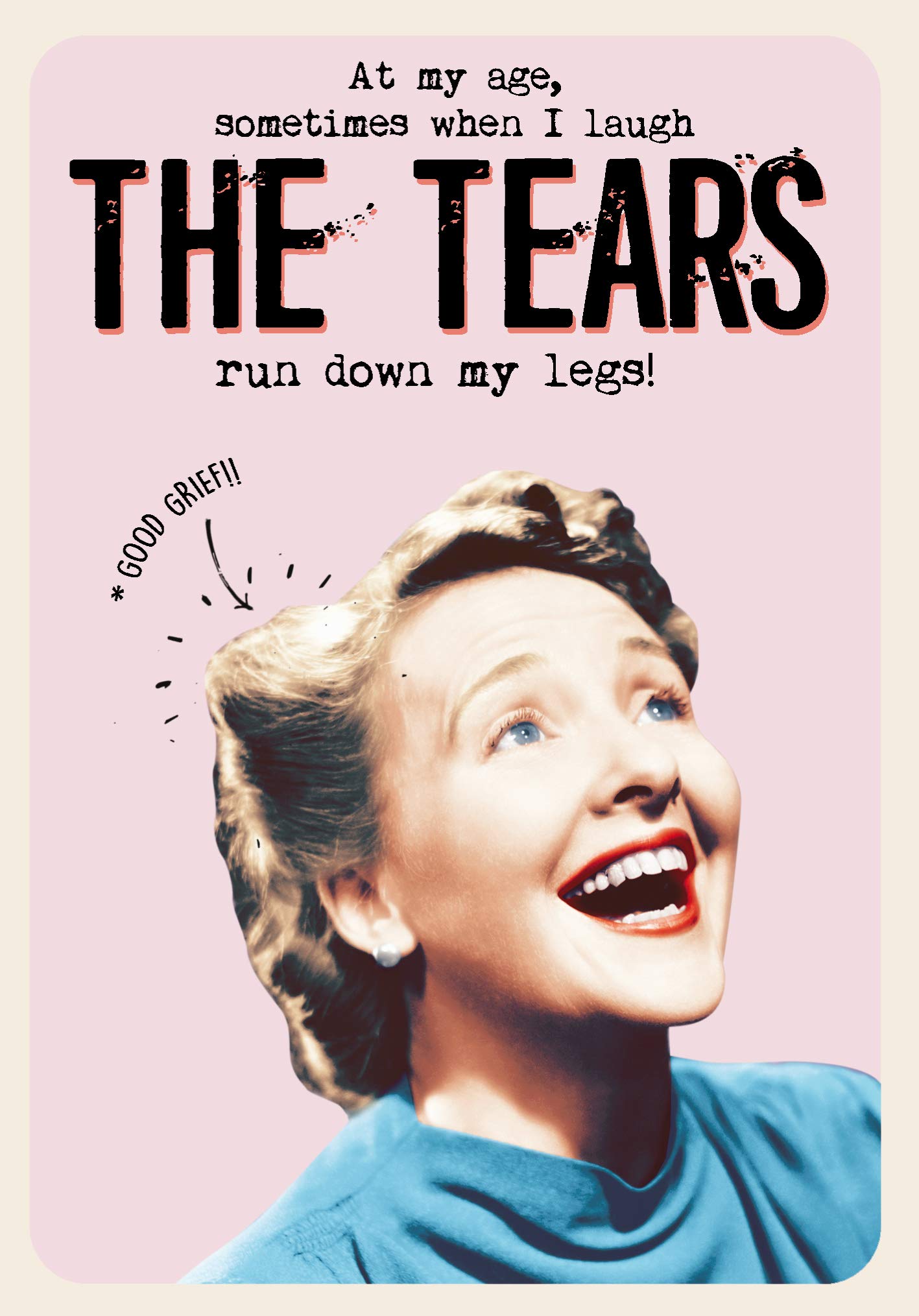 Tears, Open, Greetings Card, 124x176mm