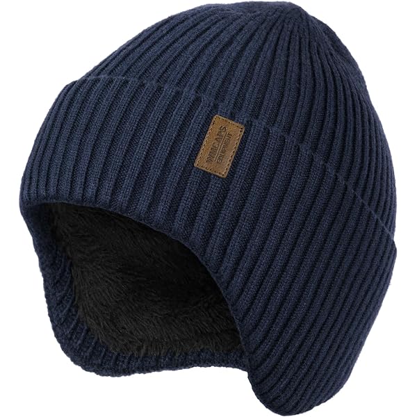 Purple Dream Butterfly Skull Cap Beanie - Soft Knit Balaclava For Women & Men, All Seasons, One Size Fits All