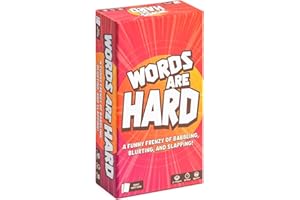 Lost Boy Entertainment Words are Hard - Party Games - Family Card Games - for Kids 8 and up - for Adults - Family Game Night - Travel Game - Laugh Out Loud