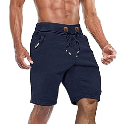 BIYLACLESEN Athletic Shorts Men Above Knee Shorts