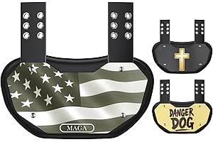 MIEAOLL Football Backplate, High Impact Foam Padding with Breathable Design, Backplate Gear for Youth and Adults,Accessories and Stuff