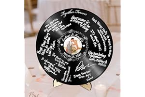 Personalized Record Alternative Wedding Guest Book Custom Photo Guest Book Wedding Reception Rustic Wedding Guestbook Ideas f