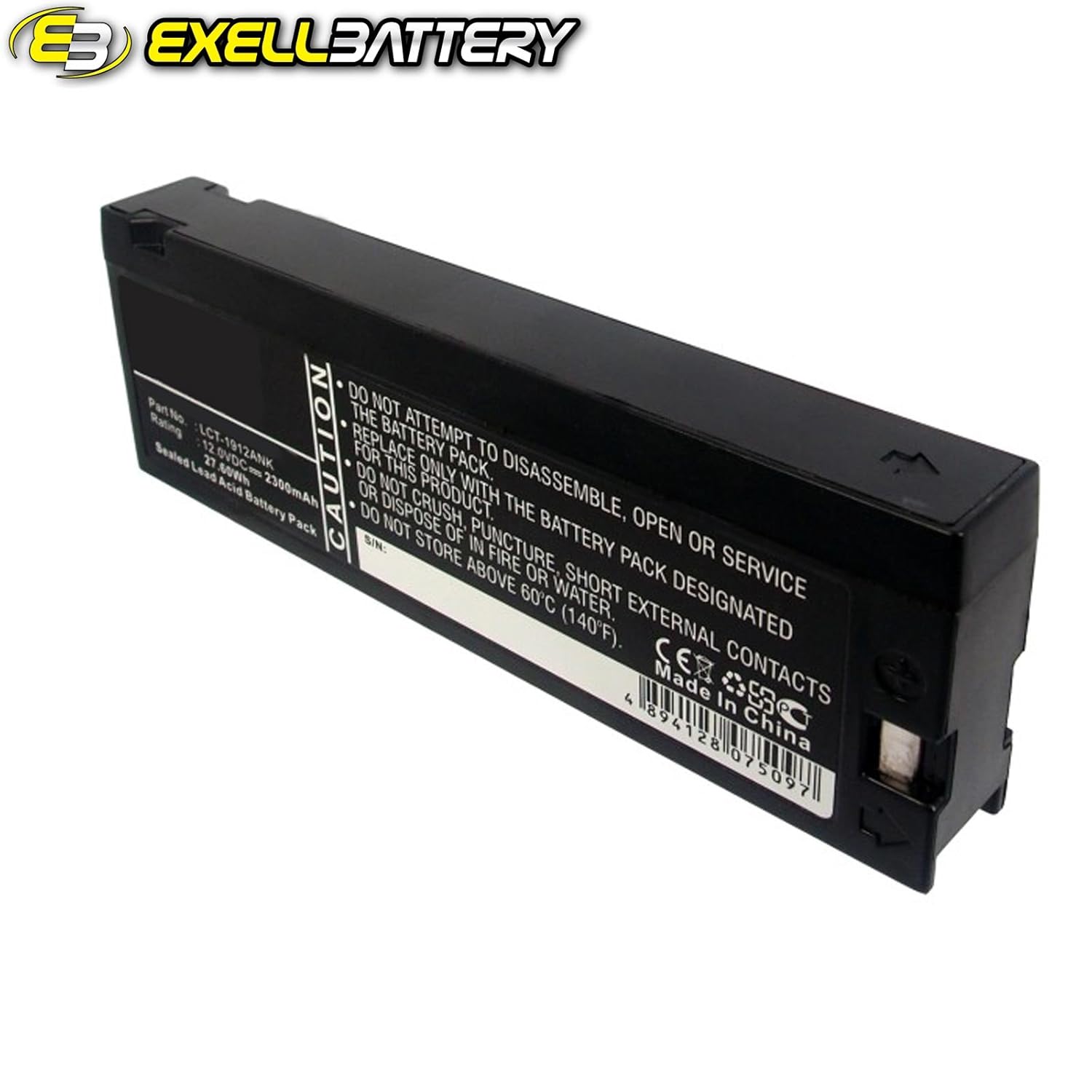 12V 2300mAh Medical Battery For Nihon Kohden LCT-1912ANK Cardiofax:  Amazon.ca: Tools & Home Improvement