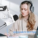 FDUCE SL40 Dynamic Microphone USB/XLR for Podcasting Gaming Live Streaming view 2