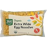 365 by Whole Foods Market, Organic Extra Wide Egg Noodles, 16 Ounce