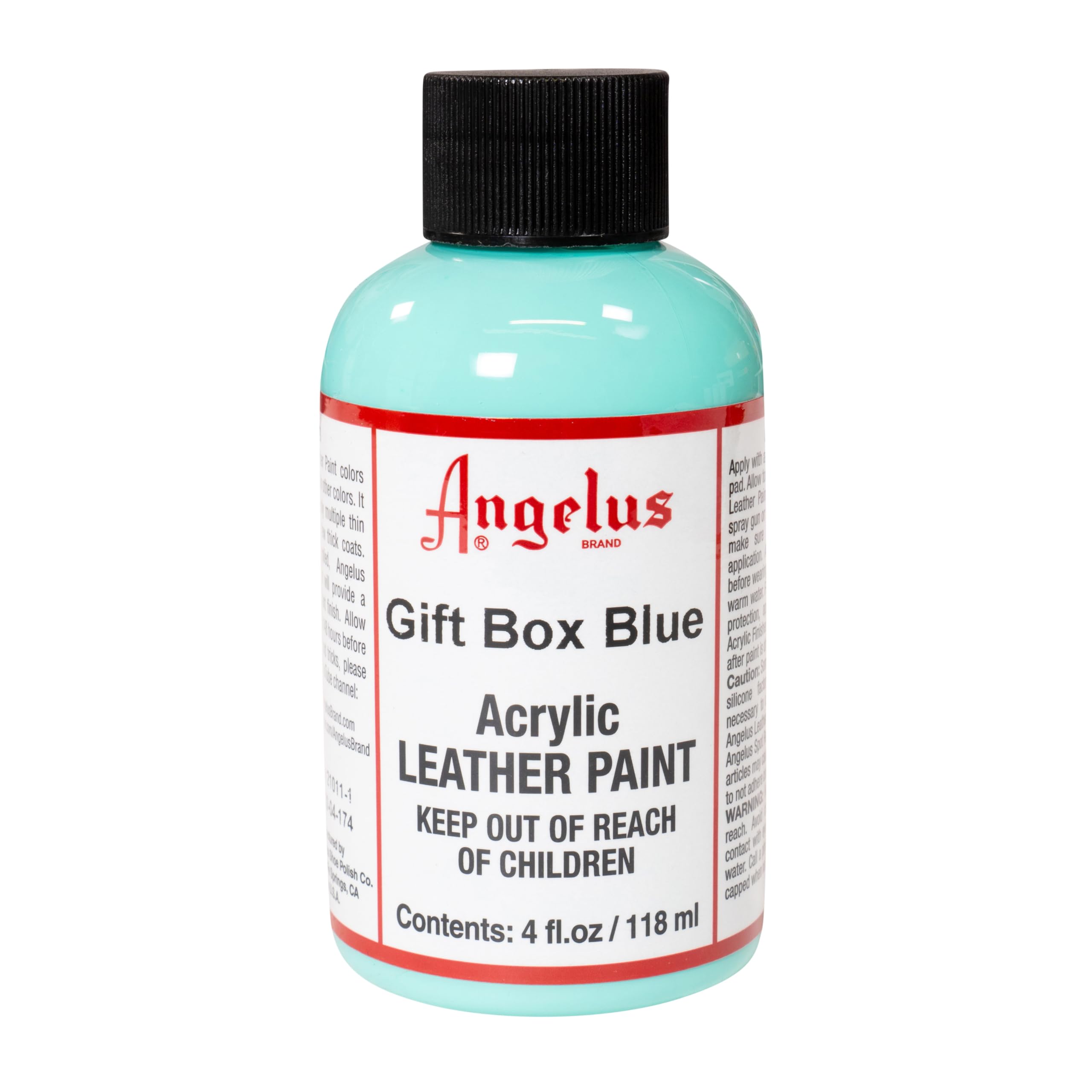 Angelus Acrylic Leather Paint, 4 Fl Oz