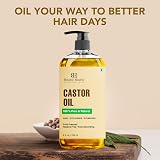 Botanic Hearth Castor Oil 8 Fl Oz Cold Pressed Hexane Free for Hair Eyelashes view 8