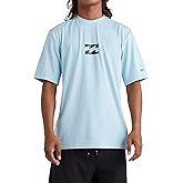 Billabong Mens All Day Wave Short Sleeve Loose Fit Rashguard 50+ Uv Protection