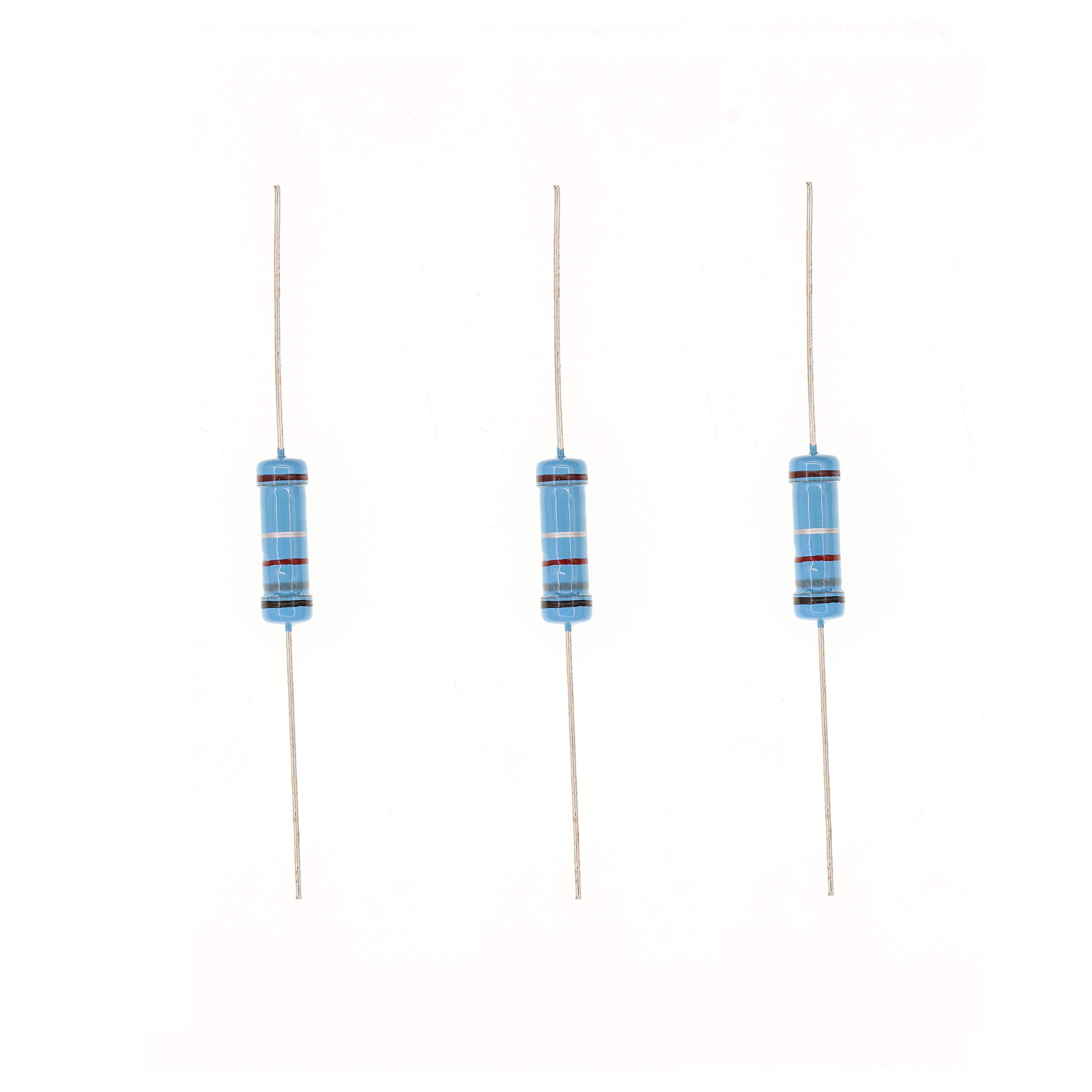 HUABAN 50PCS 2 Watts 2W 0R82 0.82 Ohm 1% Metal Film Resistor